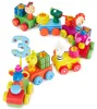 Bieco Geburtstagszug Holz - Safari Look 0-9 Jahre - Produktbild-Vorschau 1