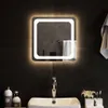 vidaXL LED-Badspiegel 40x40 cm Produktbild-Vorschau 2