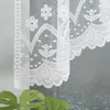 Rideau court arqué décoratif FLORENTYNA 120 blanc 330x120 Voir les images du produit 4