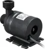 A black DC 12V submersible water pump with a mounting bracket. Podgląd zdjęcia produktu
