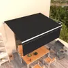 vidaXL Markise Manuell Einziehbar mit Rollo 4x3 m Anthrazit Produktbild-Vorschau 2