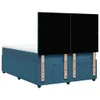 Boxspringbett mit Matratze Blau 160x200 cm Samt Produktbild-Vorschau 8