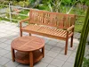 Teak Gartenbank Beaufort 150x50x92 cm, 3-Sitzer Bank, Produktbild-Vorschau 16