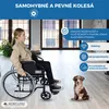 Mobiclinic skladací invalidný vozík ľahký Samohybný Náhľad obrázku produktu 8