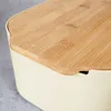 Vilde Boîte à pain avec planche en bois Corbeille à pain Voir les images du produit 7