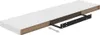 vidaXL Scaffale galleggiante bianco lucido 90x23,5x3,8 cm Anteprima dell’immagine prodotto 10