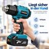 Akku-Heißluftpistole 21V, 500W Heißluftgebläse, 300/550°C, Produktbild-Vorschau 5