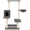 vidaXL Graffiatoio in sisal grigio scuro 94,5 cm Anteprima dell’immagine prodotto 3