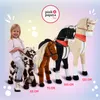 Pink Papaya koń XXL do jazdy "Amadeus" 125 cm z siodłem, Podgląd zdjęcia produktu 5