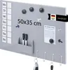 bremermann Magnettafel aus Metall, beschreibbar, viel Produktbild-Vorschau 1