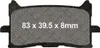 FA679HH EBC  Goldstuff Bremsbeläge Náhled obrázku produktu 2