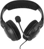 A black gaming headset with a microphone is shown against a white background. Produktbild-Vorschau
