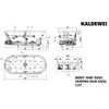 Kaldewei 282760063001 BW CENTRO DUO OVAL Mod.127 BODY & Produktbild-Vorschau 2