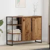 vidaXL Seitenschrank Altholz 96,5 x 30 x 75 cm Produktbild-Vorschau 1