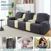 Relaxsofa Hussen, Bezug für Relaxsessel, 8-teiliges Stretch Produktbild-Vorschau 3