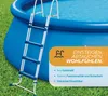 Summer Waves Stahl Poolleiter Pool Zubehör Weiß/Blau 65x174 Produktbild-Vorschau 3