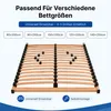 LEO COMFORT Lattenrost 7 Zonen 120x200 cm 28 Leisten mit 10 Produktbild-Vorschau 5