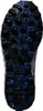 Profilsohle eines La Sportiva Lycan GTX Schuhs in Schwarz und Blau mit grobem Stollenmuster Anteprima dell’immagine prodotto