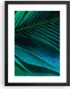 Gerahmtes Poster - Schwarzer Rahmen - Blatt Tropen Grün - Produktbild-Vorschau 1