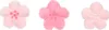 FunCakes Zuckerdekoration Blume Mix Rosa Set/24 Produktbild-Vorschau 2