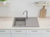[Granitspüle 76x44 in verschiedenen Farben] Hochwertig Produktbild-Vorschau 1