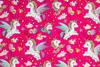 Geschenkpapier Einhorn 70cm x 2m Rolle pink Produktbild-Vorschau 1