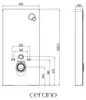 Set completo per WC Modul/Dure - bianco lucido - pulsante Anteprima dell’immagine prodotto 5
