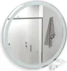 Badezimmerspiegel Vicco Lumos Weiß 70 cm mit Touchschalter, Produktbild-Vorschau 6