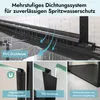 doporro Duschkabine Dusche Eckdusche Schwarz 90x140cm Produktbild-Vorschau 6