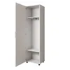 Garderobenschrank LIVIA Weiß – Flur-Hochschrank mit Produktbild-Vorschau 6