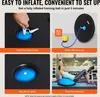 SucceBuy Halb-Gymnastikball-Trainer, 23 Zoll Balance Ball, Produktbild-Vorschau 5