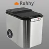 An ice maker on a gray background with a brand logo above it. Náhled obrázku produktu