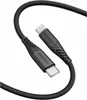 Swissten - Cabo Soft Silikon USB-C-USB-C (0,4 m-černý) Náhled obrázku produktu 1