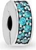 Pandora 791817MCZ Charm Clip Petrolfarben Sterling Silber Produktbild-Vorschau 11