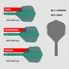 Target Darts K Flex Dartflights No.6 - Standard 33mm, Grün Produktbild-Vorschau 3