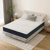 A mattress on a bed frame in a bedroom setting. Produktbild-Vorschau
