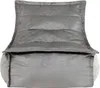 icon Sitzsack-Liege Bean Bag Dolce, Grau, Samt, XXL Produktbild-Vorschau 4