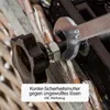 UNUS Hundekorb Fahrrad für hinten oval mit Gitter grau Produktbild-Vorschau 5