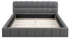 INONEFT Gestoffeerd tweepersoonsbed 140x200cm, laag bed met Productafbeelding-voorbeeld 7