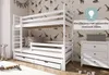 Podkrovná posteľ 90x200 s výsuvným lôžkom Poschodová posteľ Náhľad obrázku produktu 2