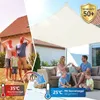 Sonnensegel Balkon 160g/m² Polyester UV Schutz Sonnenschutz Produktbild-Vorschau 6