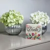 Blumenwiese Danke Spardose aus Holz Produktbild-Vorschau 2
