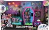 A toy playset for Monster High dolls, depicting a student lounge with various accessories and dolls. Náhľad obrázku produktu