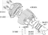 Kolbenring Polini 58x1mm für Vespa 125 Primavera 2T, Produktbild-Vorschau 2