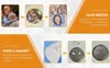 Buttonmaschine/Button Maker - Set - Matrizen 25/32/58 mm - Produktbild-Vorschau 4