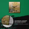 Coloray Uhr auf Leinwand 30x30 cm Wand Uhr Dekoration Produktbild-Vorschau 5