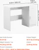Mesa de escritorio pequeña VEVOR con cajón, ideal para Vista previa de la imagen del producto 7