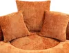 Sweiko Lazy Sofa Durable Confort Lounger haut dossier Pouf Voir les images du produit 18