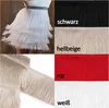 Fransenborte 90mm breit Borte Zuschnitt ab 1m Meterware Quastenborte Zierborte Farbwah Produktbild-Vorschau