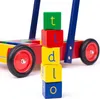 Tidlo Holz Babywalker - Lauflernwagen mit ABC Blöcken Produktbild-Vorschau 1